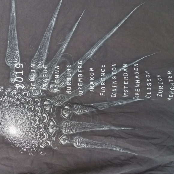 Tool Band Tshirt Men's Medium 2019 Concert Krakow Amsterdam Berlin European - Picture 4 of 8